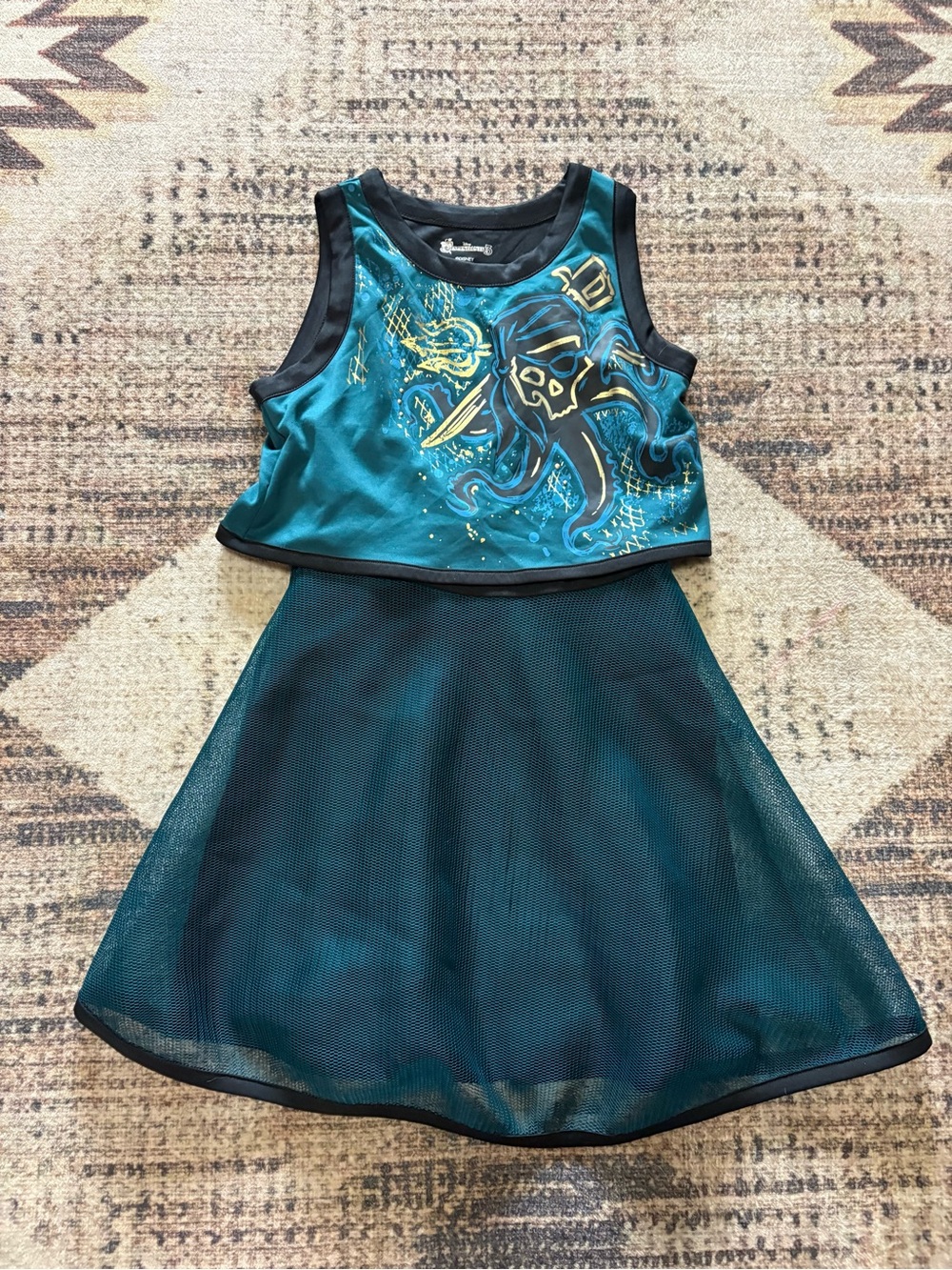 Disney Descendants 3 Uma Dress Up Costume Child Size XL (14-16)